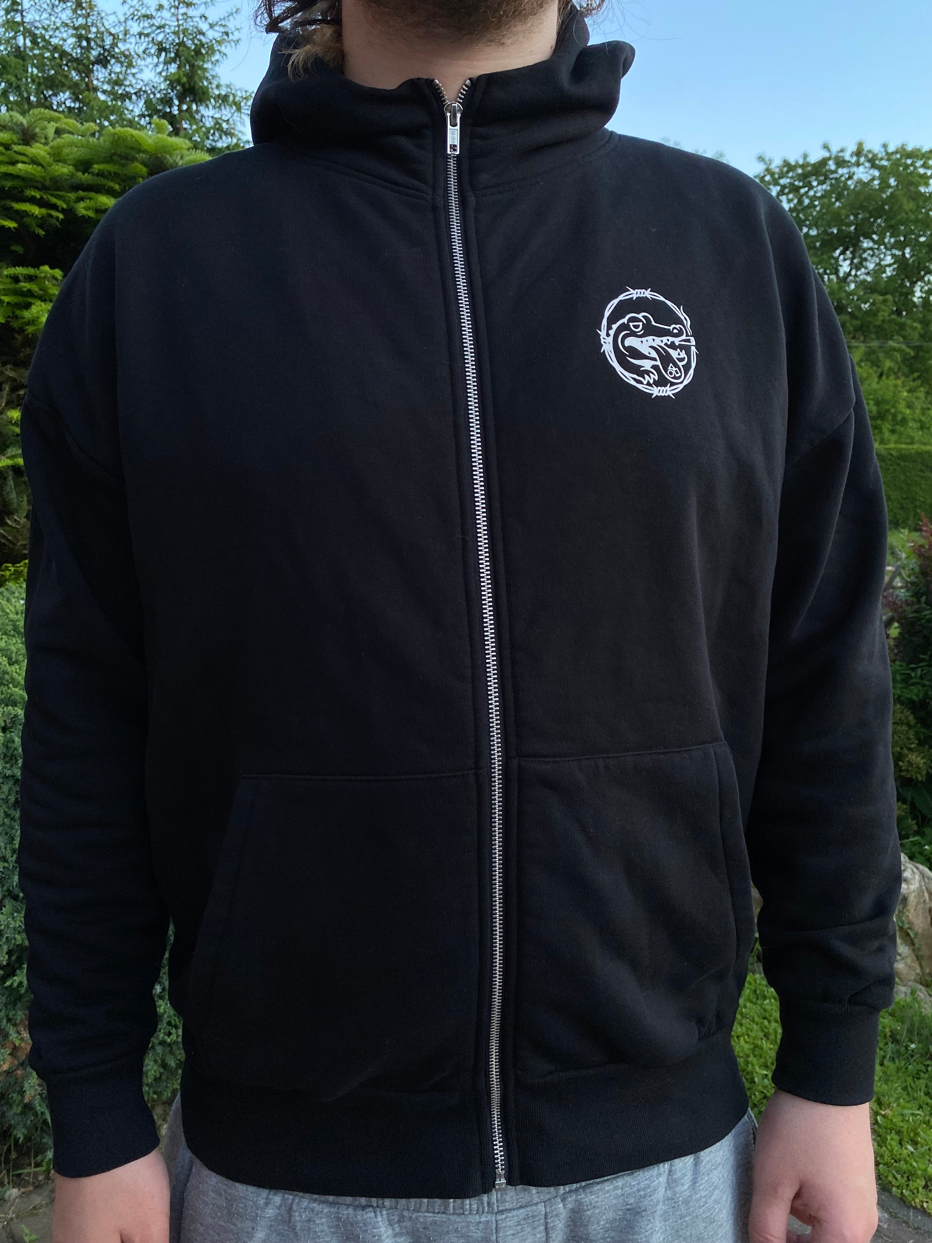 BV ZIP HOODIE (BLACK)